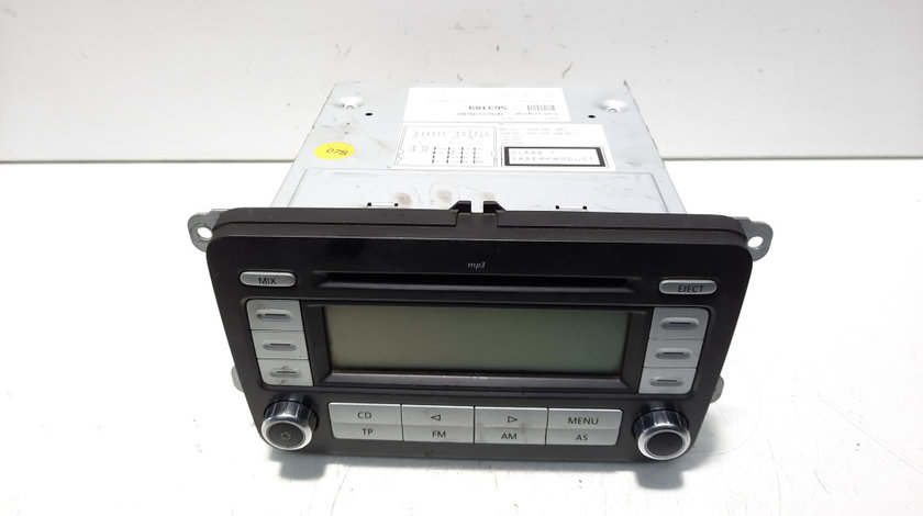 Radio CD cu MP3, cod 1K0035186AD, Vw Eos (1F7, 1F8) (id:563189)