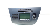 Radio Cd cu Mp3, cod 1P1035186B, Seat Leon (1P1) (...