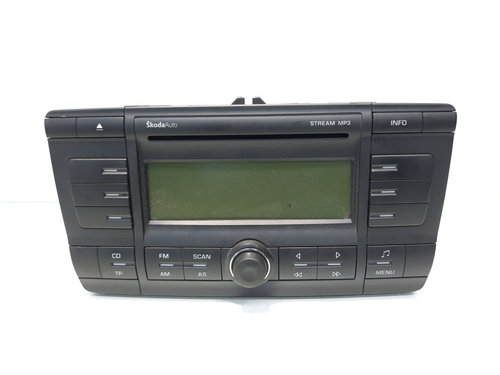 Radio CD cu mp3, cod 1Z0035161C, Skoda Octavia 2 Combi (1Z5) (id:460251)