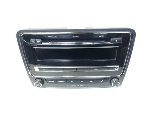 Radio CD cu MP3, cod 3T0035161, Skoda Superb II (3T4) (idi:467156)
