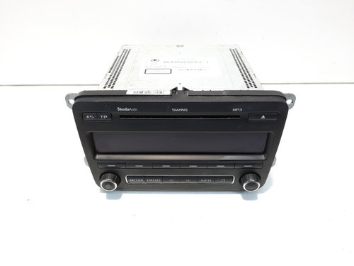 Radio CD cu MP3, cod 5J0035161D, Skoda Fabia 2 (5J, 542) (id:589464)