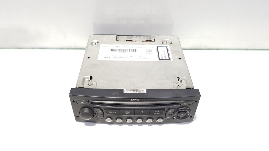 Radio cd cu mp3, cod 9666393777, Citroen Berlingo 2