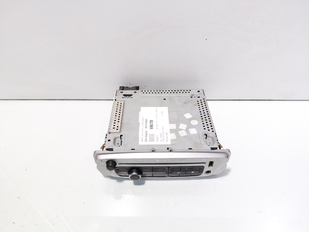 Radio CD cu Mp3 si bluetooth, cod 281153266R, Peugeot 207 (WA), 1.4 benz, KFV (id:696220)