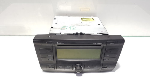 Radio CD cu mp3, Skoda Octavia 2 (1Z3), cod 1Z0035161C