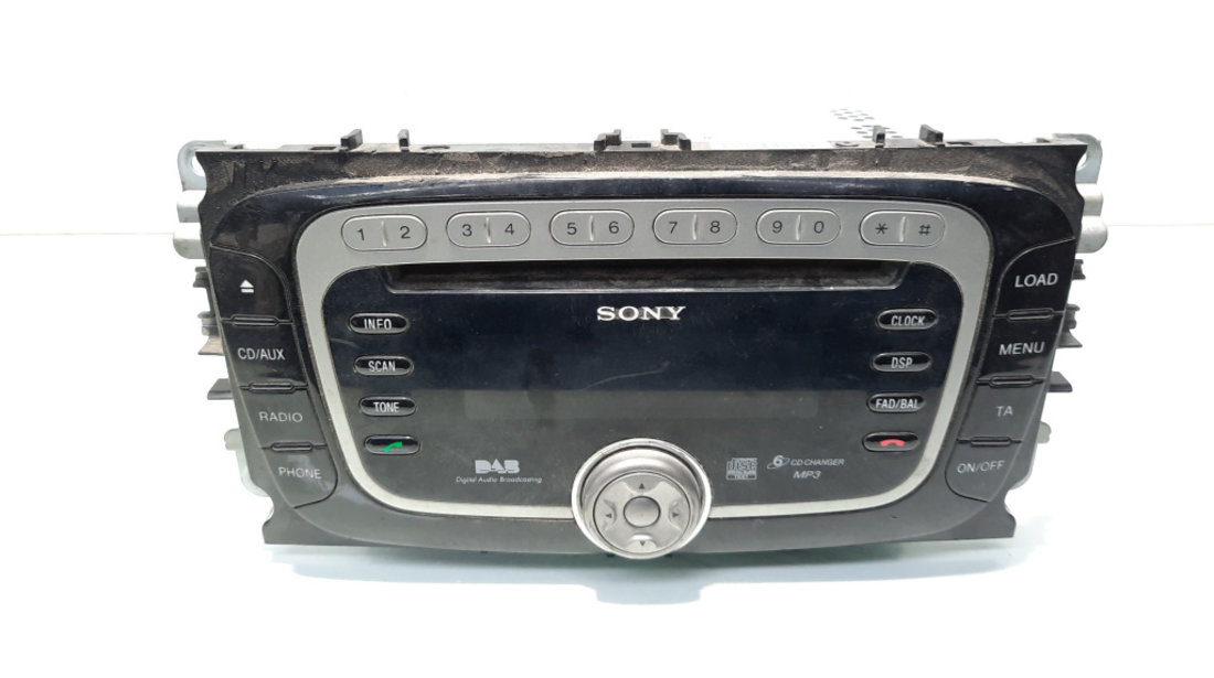 Radio CD cu Mp3 Sony, cod 6M2F-18C821-FD, Ford Mondeo 4 Sedan (idi:578602)