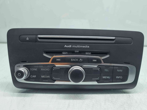Radio CD cu navigatie Audi A1 Sportback (8XF) [Fabr 2011-2018] 8XA035670B