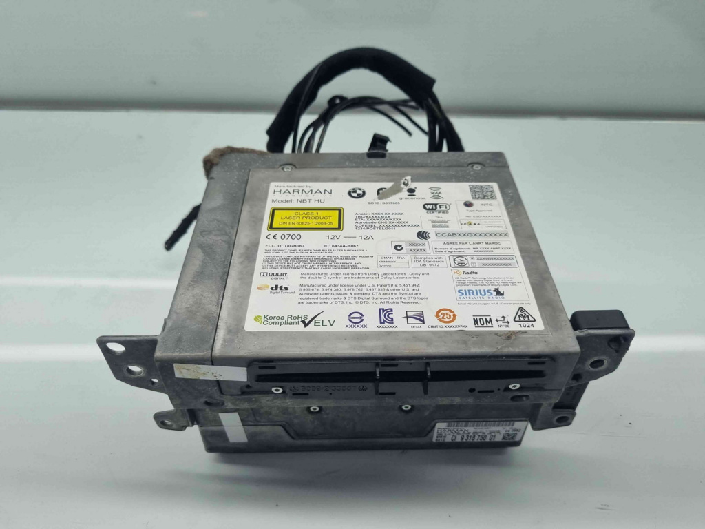 Radio CD cu navigatie Bmw 5 (F10) [Fabr 2011-2016] 931875001