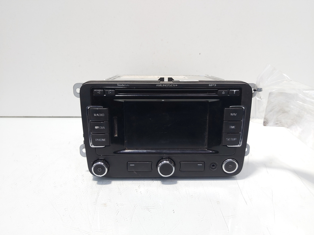 Radio CD cu navigatie, cod 3T0035192C, Skoda Superb II Combi (3T5) (id:705387)