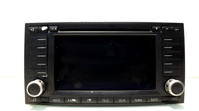 Radio CD cu navigatie, cod 7L6035191N, Vw Touareg (7LA, 7L6) (id:529218)