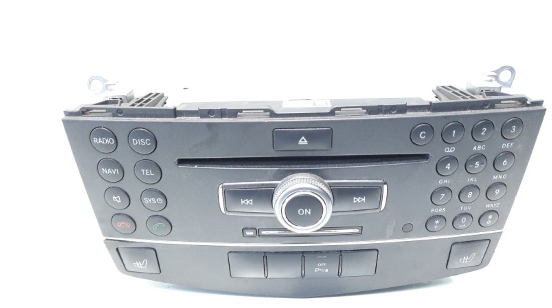 Radio cd cu navigatie, cod A2049060902, Mercedes Clasa C (W204) (idi:483982)