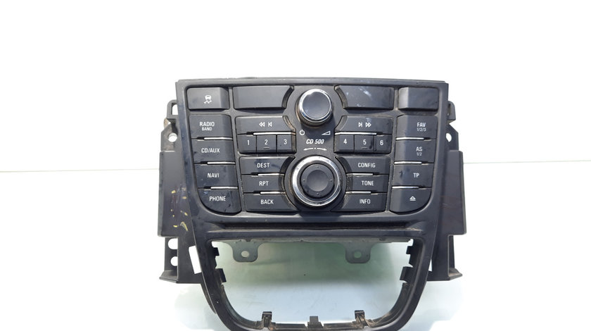 Radio Cd cu navigatie cu butoane comenzi, cod GM22739813, 13346052, Opel Astra J Sedan (idi:581047)