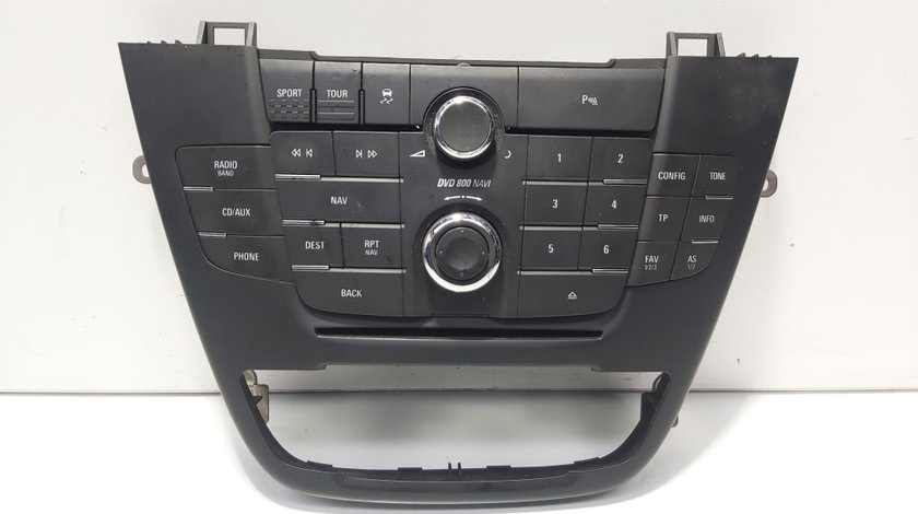 Radio CD cu navigatie cu butoane comenzi, cod 13273256, 13328735, Opel Insignia A (id:631929)