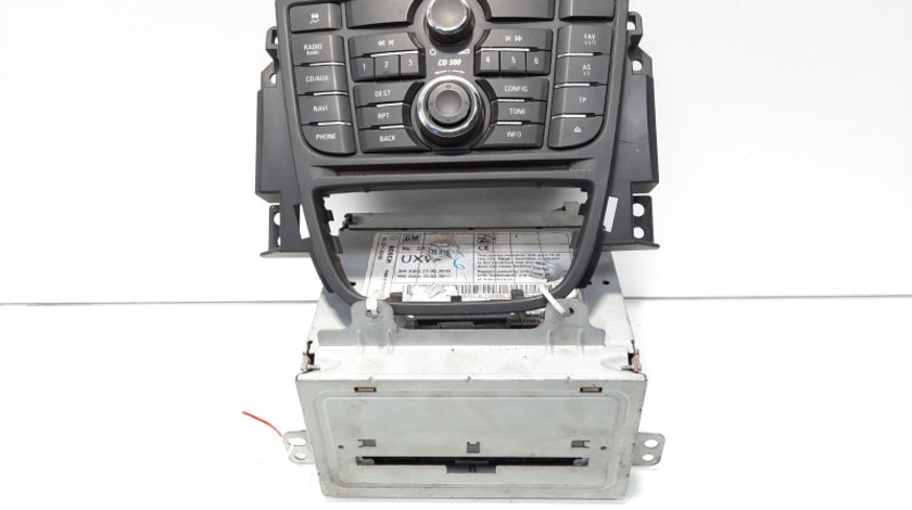 Radio Cd cu navigatie cu butoane comenzi, cod GM22739813, 13346052, Opel Astra J Combi (id:581047)