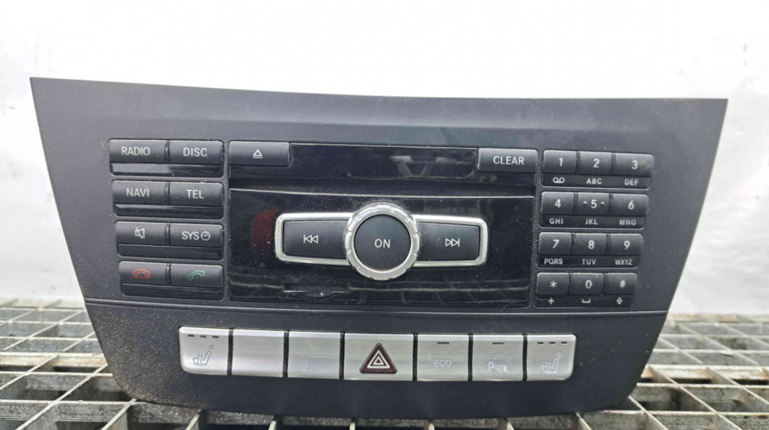 Radio CD cu navigatie Mercedes Clasa C (W204) [Fabr 2007-2014] A2049005908 A2049012203