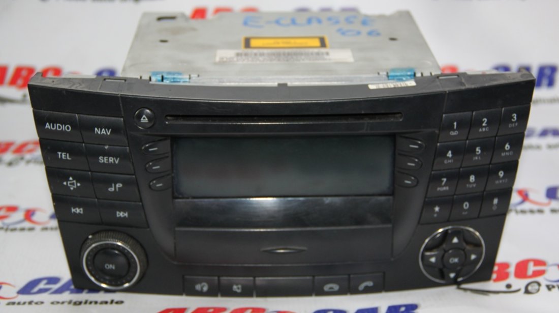 Radio CD cu Navigatie Mercedes E-CLASS W211 cod: A2118704589001 model 2006