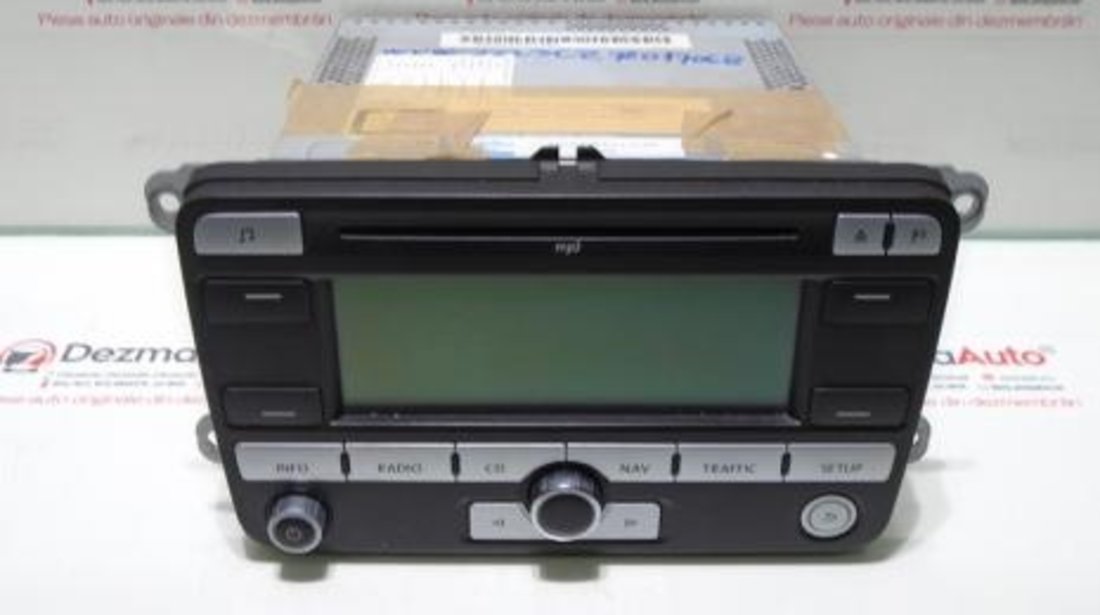 Radio cd cu navigatie mica, 1K0035191D, Vw Passat Variant