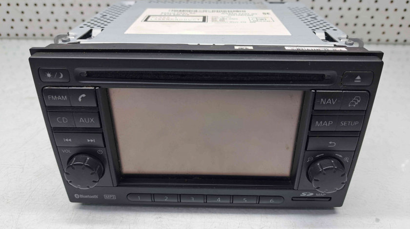 Radio CD cu navigatie Nissan Qashqai (2) Facelift [Fabr 2009-2013] 25915BH30E