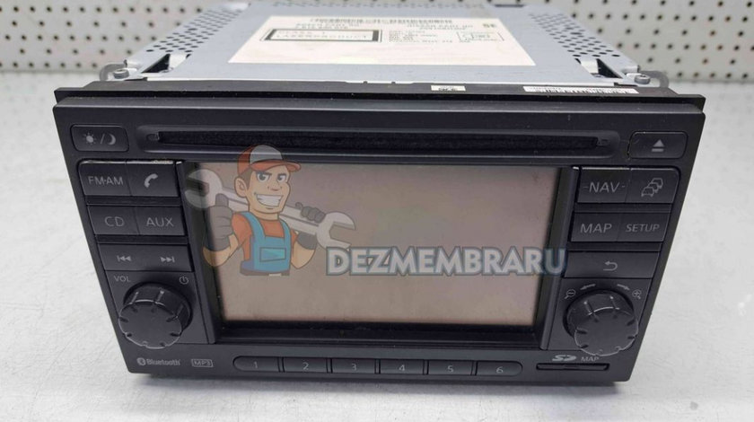 Radio CD cu navigatie Nissan Qashqai (2) Facelift [Fabr 2009-2013] 25915BH30E