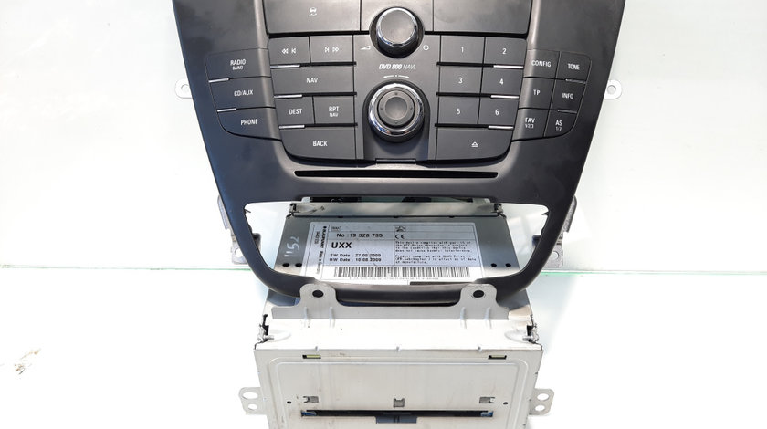 Radio CD cu navigatie si butoane comenzi, cod GM13328735, GM13273256, Opel Insignia A (id:478823)