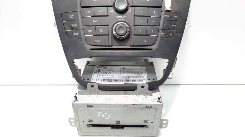 Radio CD cu navigatie si butoane comenzi, cod 13273255, 13337251, Opel Insignia A (id:554930)