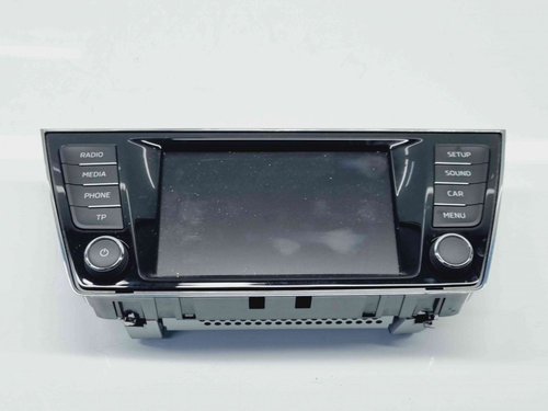 Radio CD cu navigatie Skoda Fabia 3 Combi (NJ5) [Fabr 2014-2022] 6V0919604B