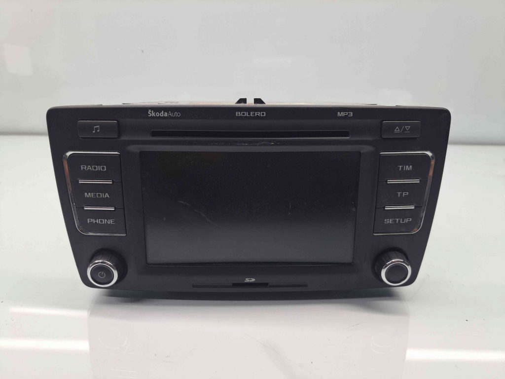 Radio CD cu navigatie Skoda Octavia 2 Combi (1Z5) [Fabr 2004-2013] Facelift 1Z0035156