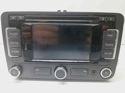 Radio CD cu navigatie Volkswagen Passat B7 (362) [Fabr 2010-2014] 3C8035279B