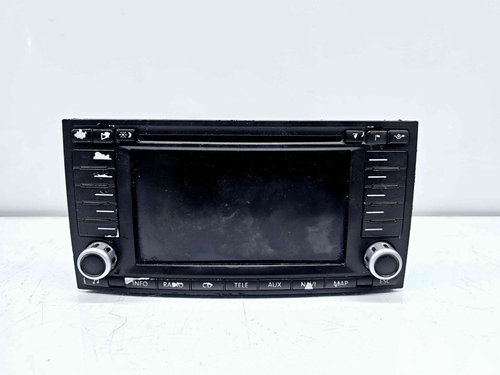 Radio CD cu navigatie Volkswagen Touareg (7LA, 7L6) [Fabr 2003-2010] 7L6035191C