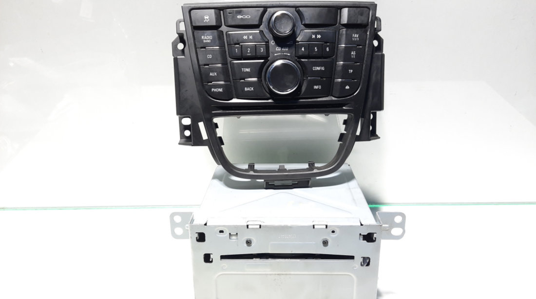 Radio cd cu panou comenzi, Opel Astra J GTC, cod 13360091, 22877394 (id:453098)