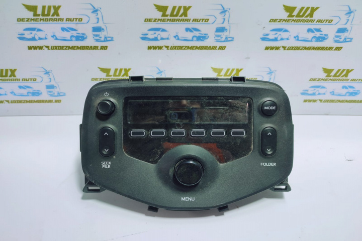 RADIO/CD/DVD/GPS modul casetofon unitate 86120-0h040 861200h040 Toyota Aygo 2 [2014 - 2020]