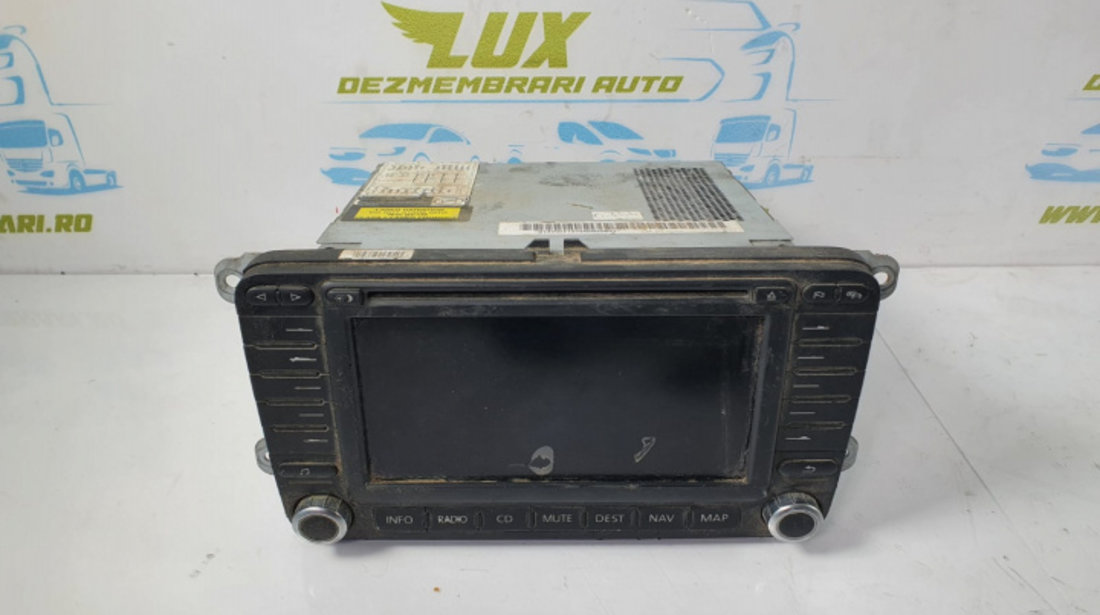 RADIO/CD/DVD/GPS modul casetofon unitate 1k0035198a Volkswagen VW Passat B6 [2005 - 2010]