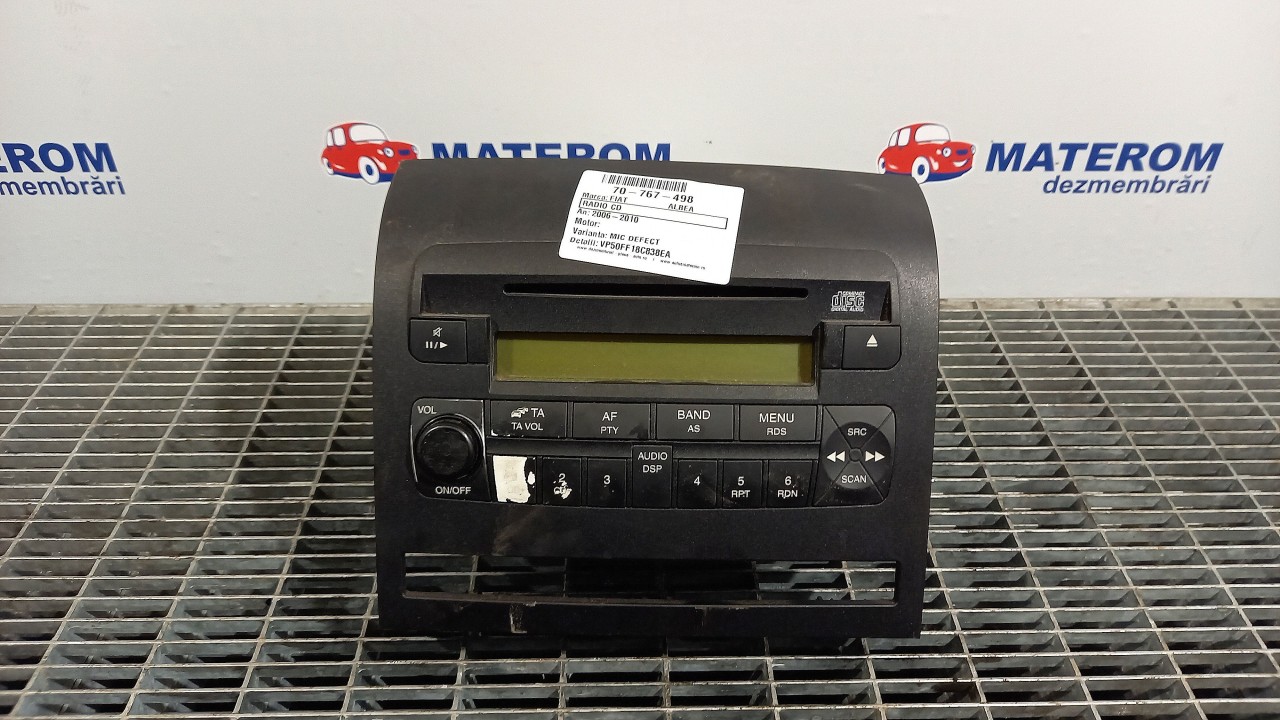 RADIO CD FIAT ALBEA - - (2006 2012)