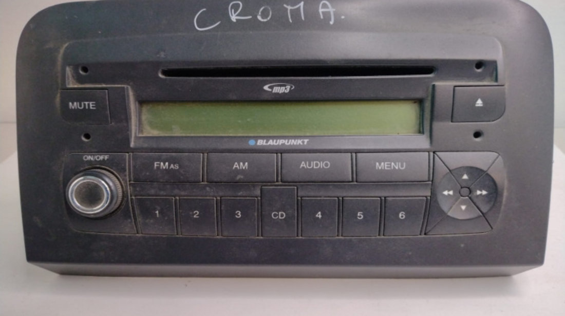 Radio CD Fiat Croma 1.9 jtd 2005-2010 7646336316 Fiat Croma 2 [2005 - 2011]
