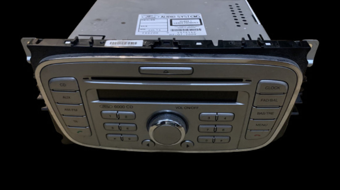 Radio cd Ford 6000 CD Ford Focus 2 [facelift] [2008 - 2011] wagon 5-usi 2.0 TDCi MT (136 hp) Duratorq - TDCi Euro 4