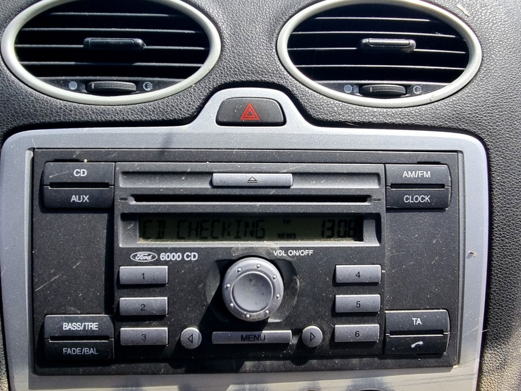Radio CD Ford Focus 2 (DA) [Fabr 2004-2012] 1.6 TDCI DV6T 66KW / 90CP