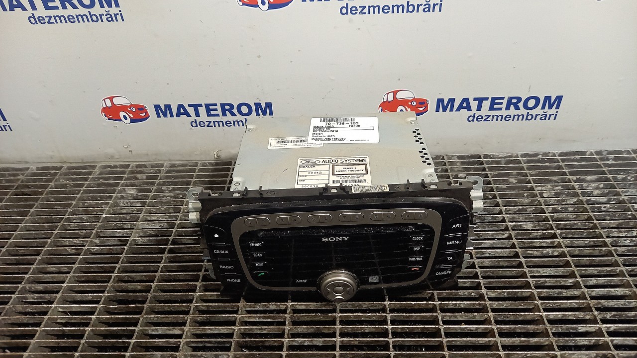 RADIO CD FORD FOCUS - - (2008 2010)