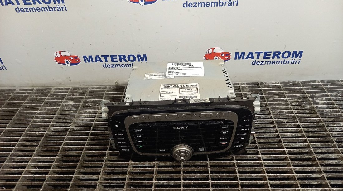 RADIO CD FORD FOCUS FOCUS - (2008 2010)