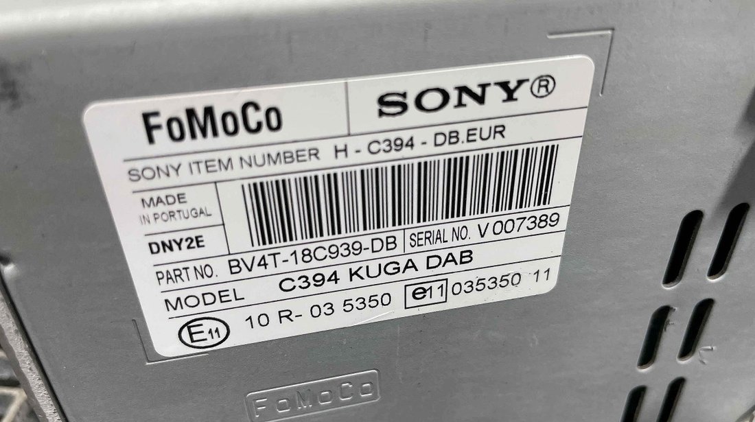 RADIO CD FORD KUGA KUGA - (2008 2012)