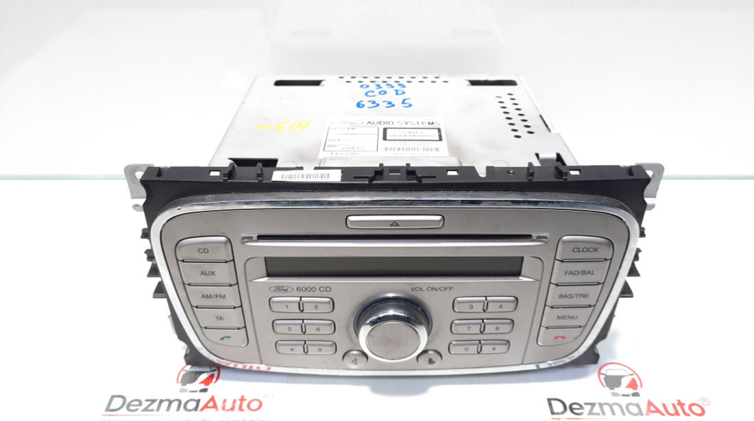 Radio cd, Ford Mondeo 4 [Fabr 2007-2015] 7S7T-18C815-AB (id:445431)