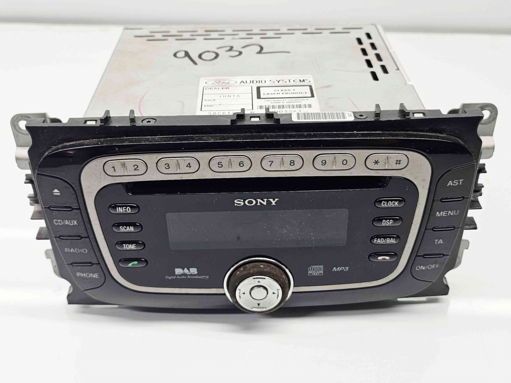Radio CD Ford Mondeo 4 Sedan Facelift [Fabr 2007-2015] BS7T18C939FA