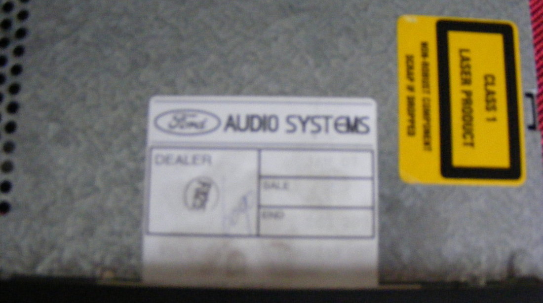 RADIO CD FORD ORIGINAL 6000CD RDS E-O-N