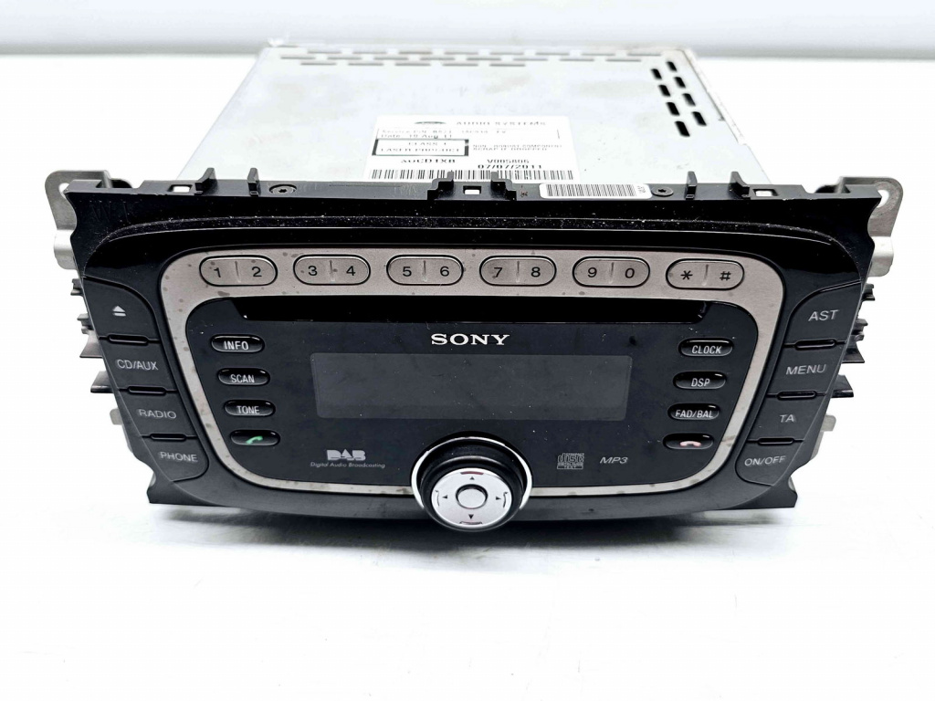 Radio CD Ford S-Max 1 [Fabr 2006-2014] BS7J-18C939-FX