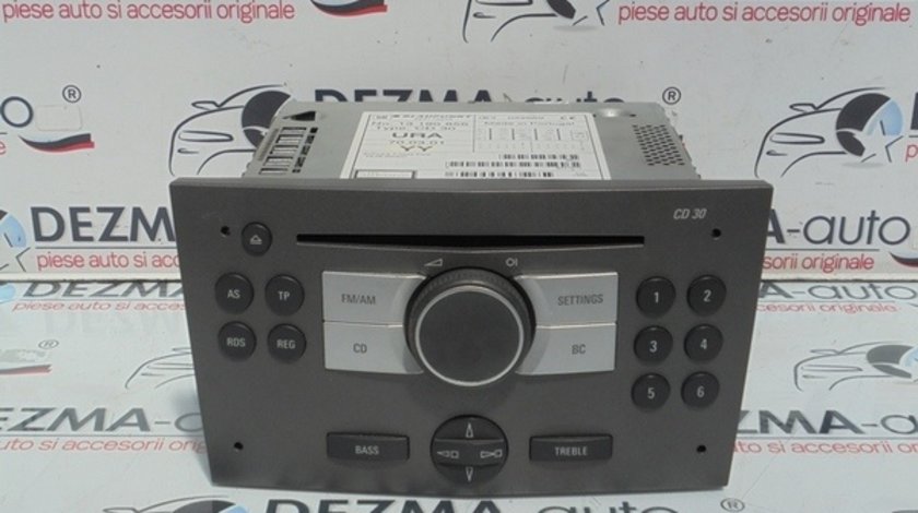 Radio cd, GM13190856, Opel Astra H sedan