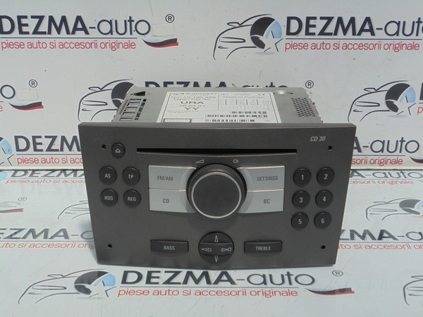 Radio cd, GM13190856, Opel Astra H Twin Top