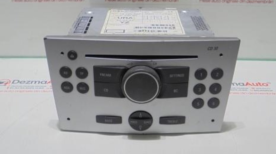 Radio cd, GM13190857, Opel Astra H