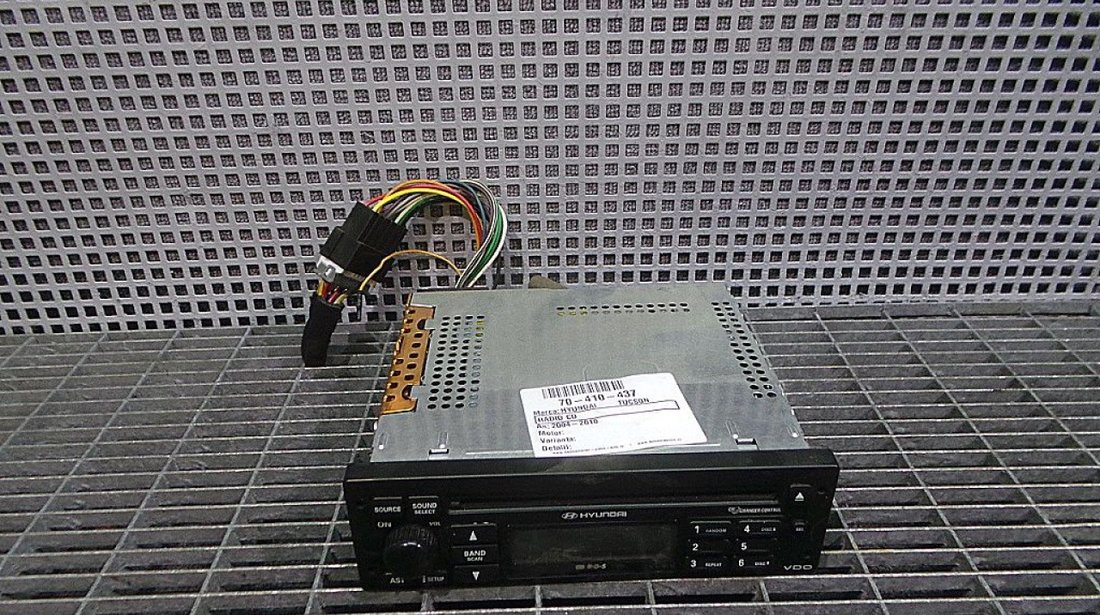 RADIO CD HYUNDAI TUCSON TUCSON - (2004 2009)