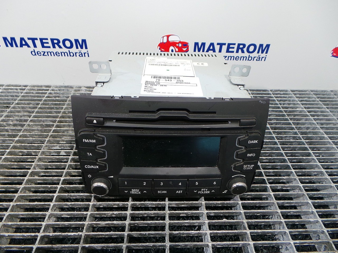 RADIO CD KIA SPORTAGE - - (2010 2015)