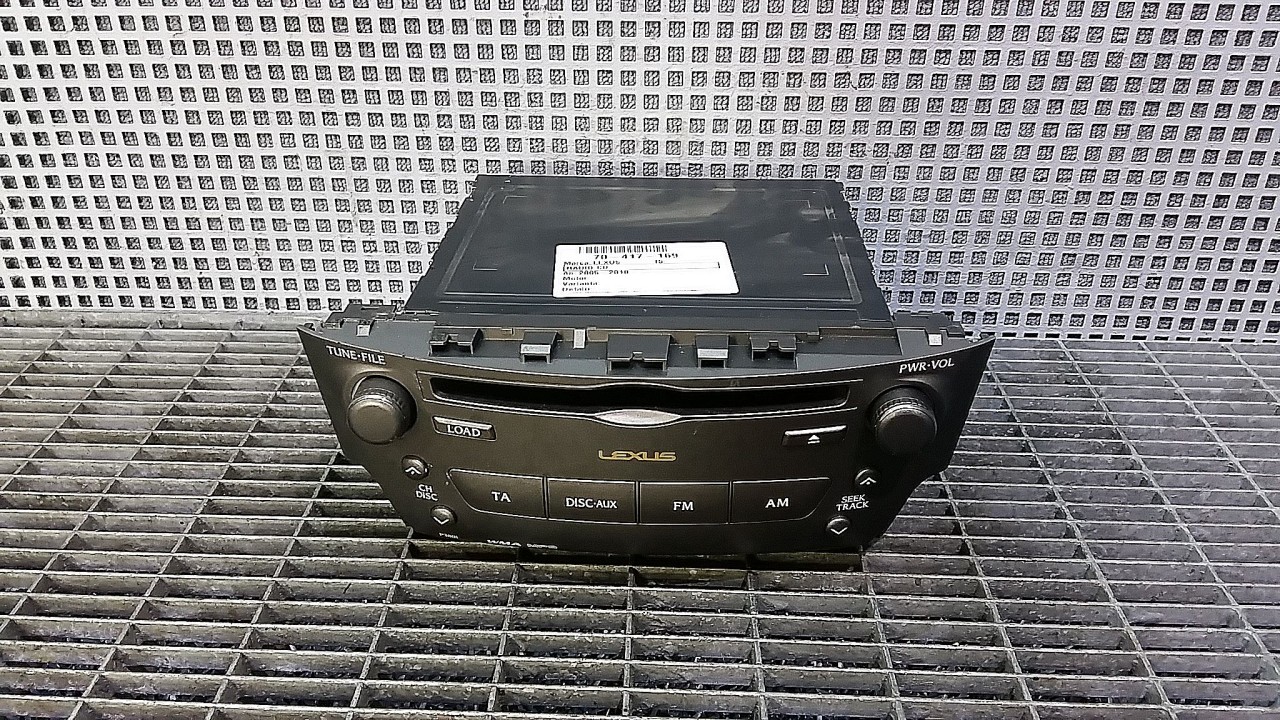 RADIO CD LEXUS IS IS - - (2005 2010)