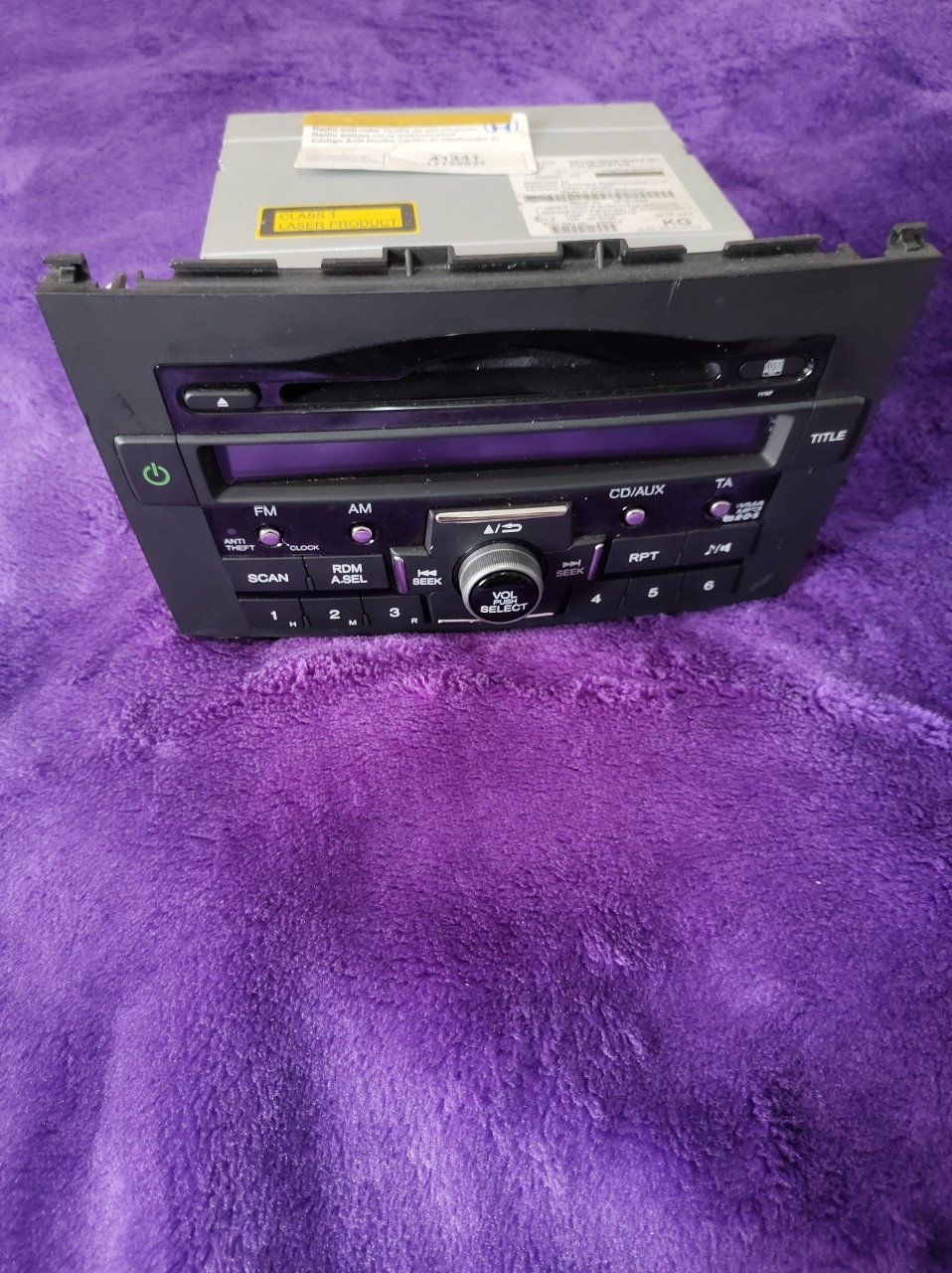Radio CD Magazie CD Honda CRV cq-mh7970g 39100-swa-g012