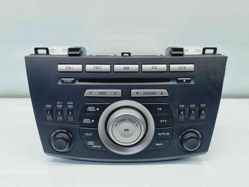 Radio CD MAZDA 3 Sedan (BL) [Fabr 2008-2013] BDA4-66AR0B